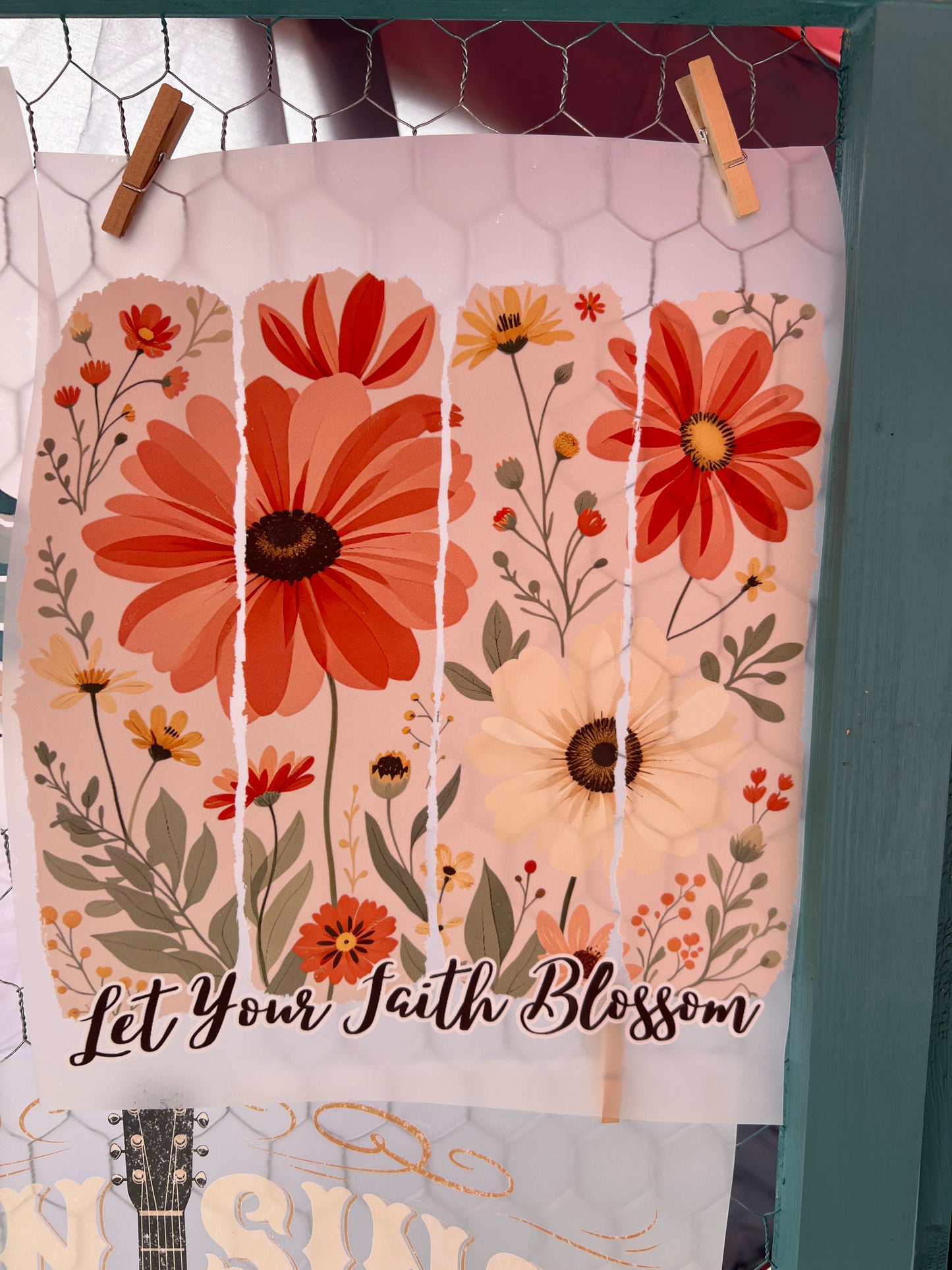 Faith Bloom DTF Print