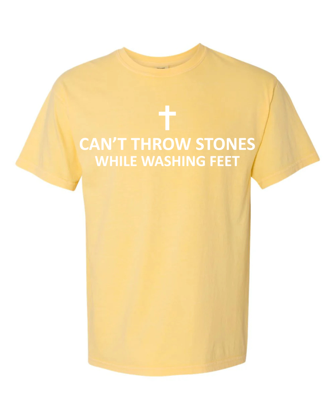 Can't Throw Stones While Washing Feet - butter