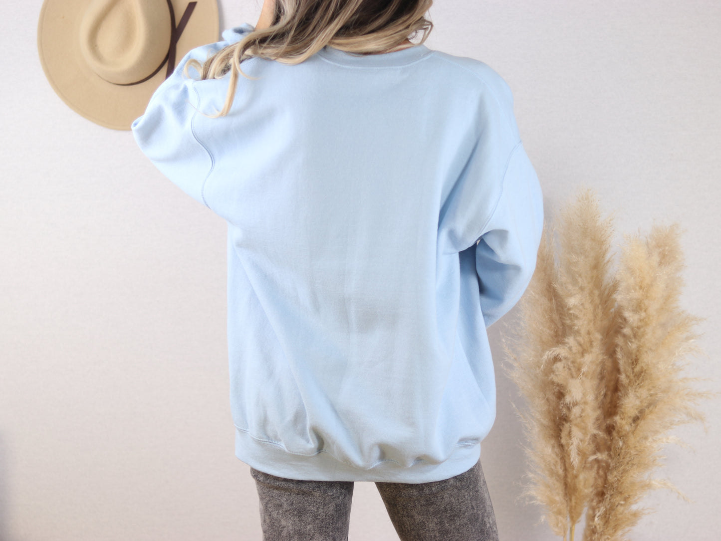 Light Blue Gildan Sweatshirt