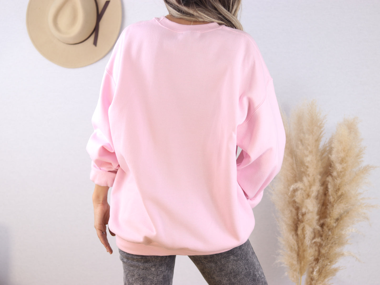 Light Pink Gildan Sweatshirt