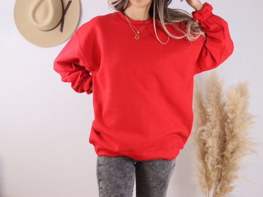 Red Gildan Sweatshirt