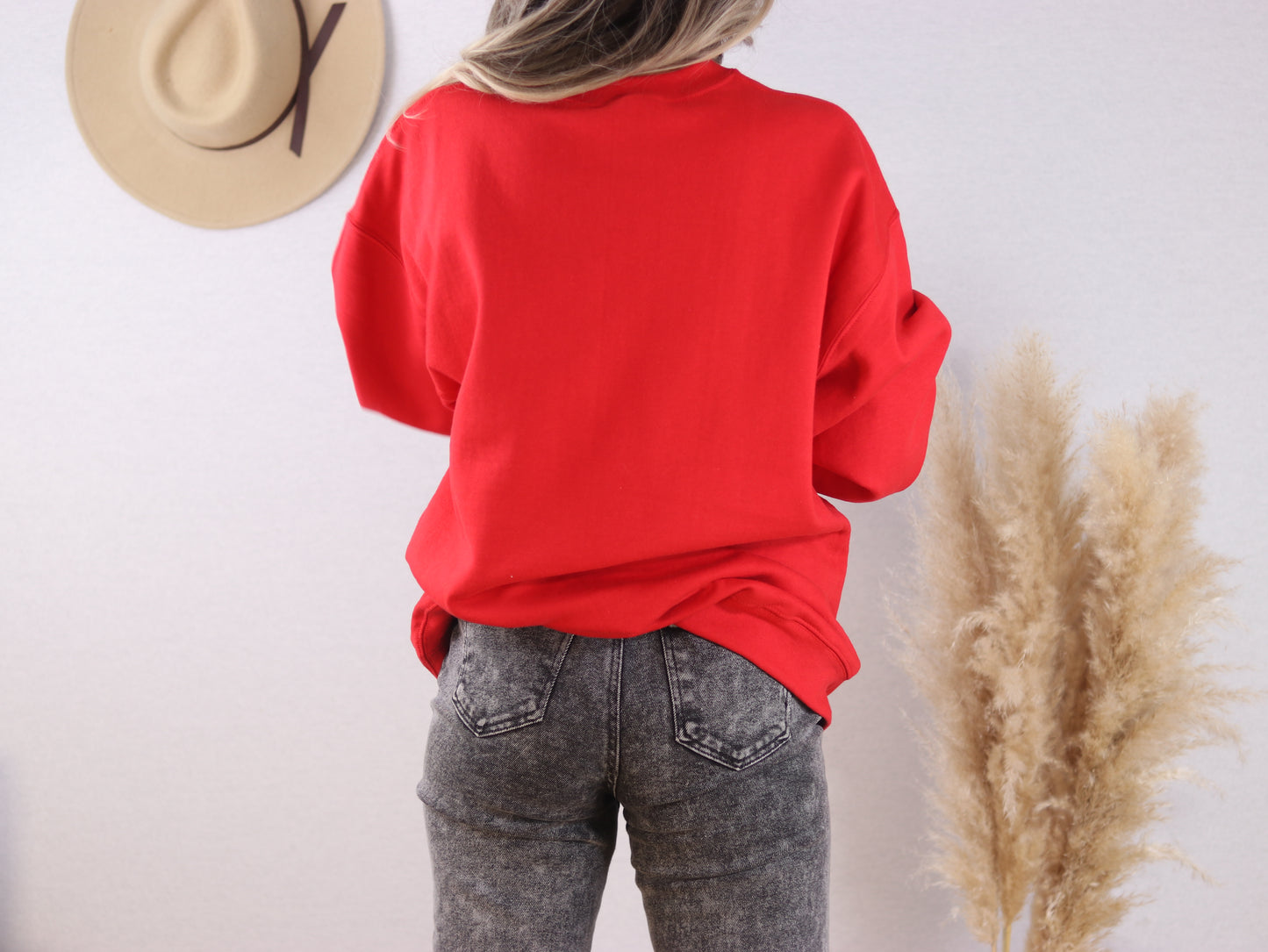 Red Gildan Sweatshirt