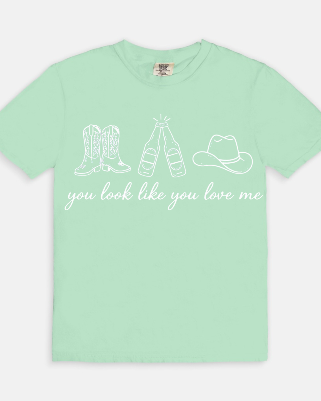 You Look Like You Love Me Tee - island reef