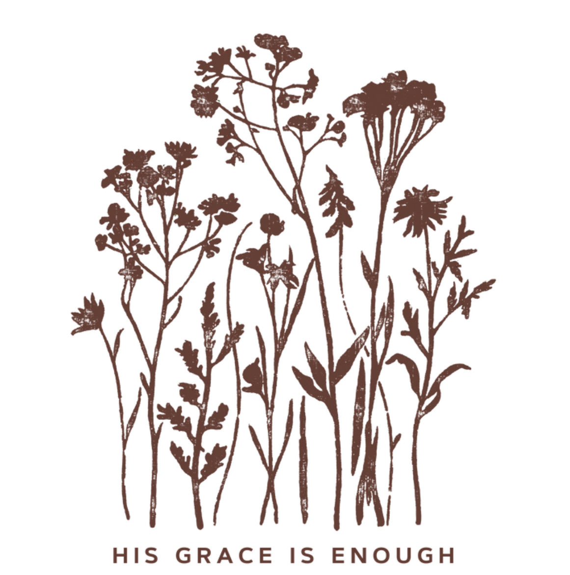 His Grace is Enough DTF Print