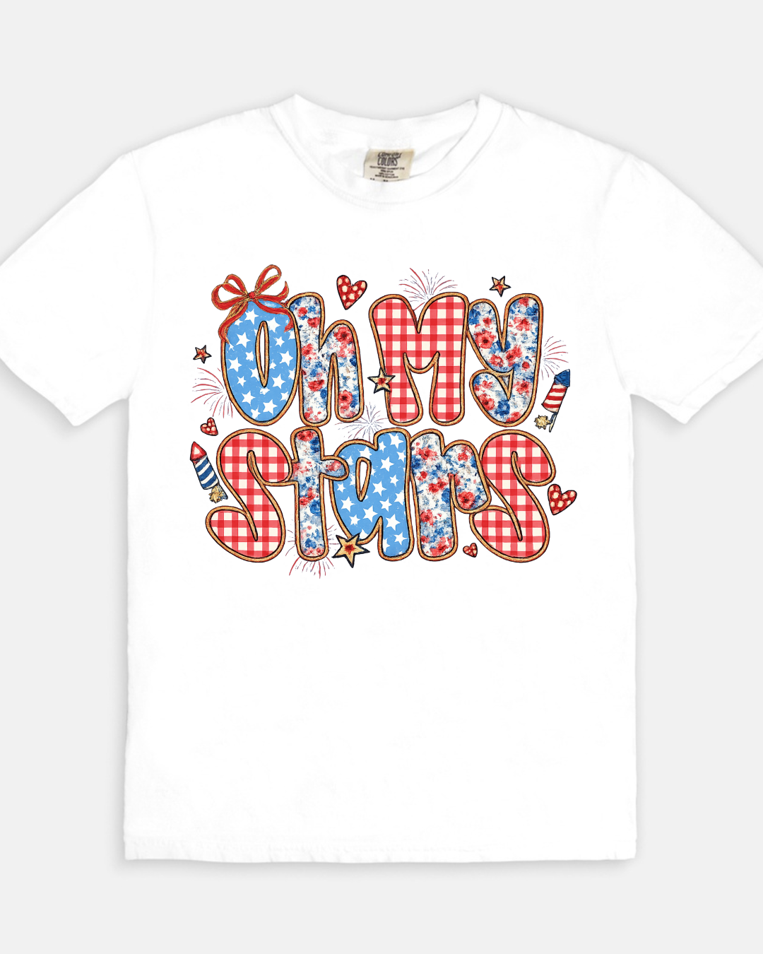 Oh My Stars - white