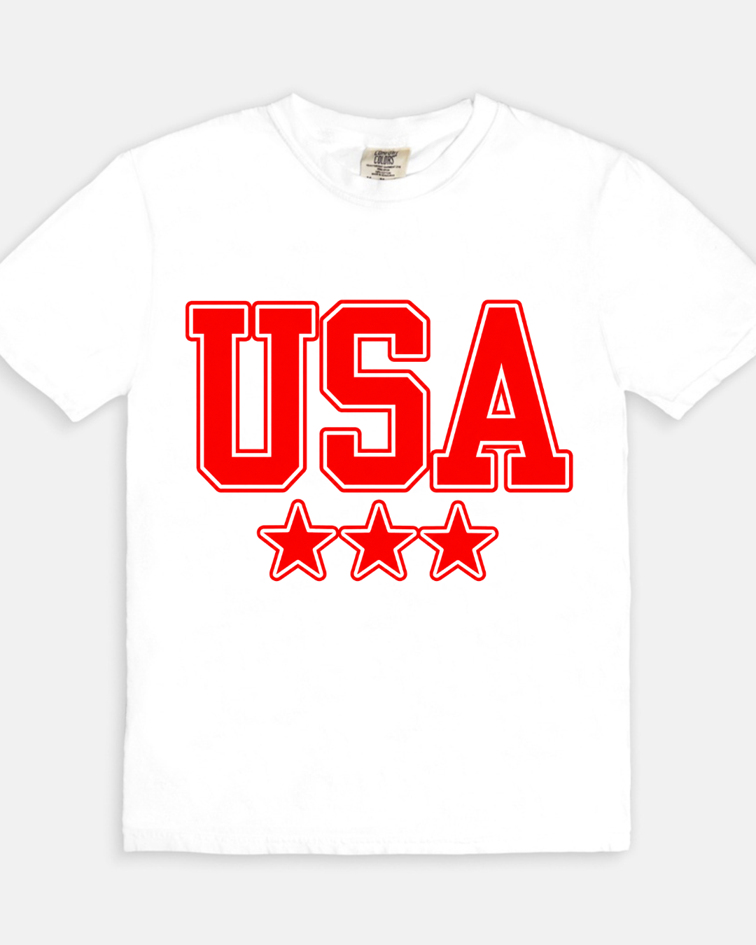 USA Tee - white