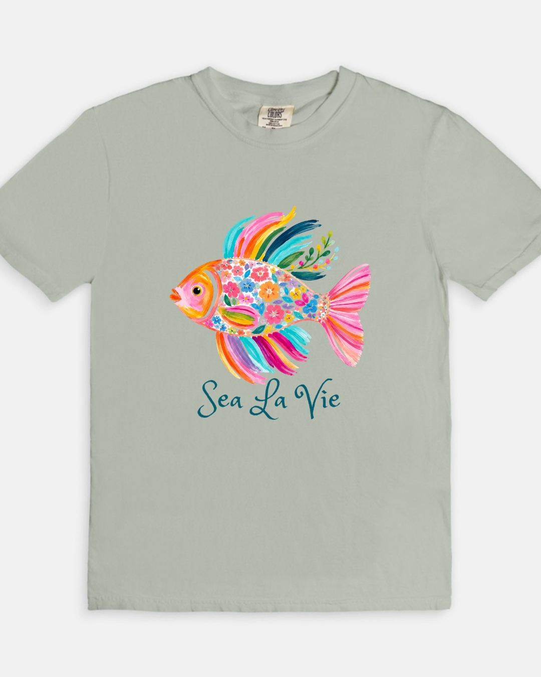Sea La Vie Tee - gray