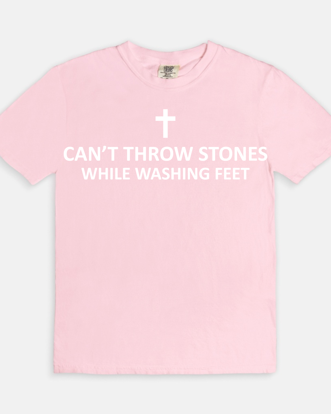 Can't Throw Stones While Washing Feet - blossom