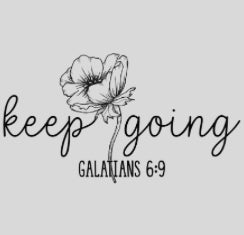 Keep Going DTF Print
