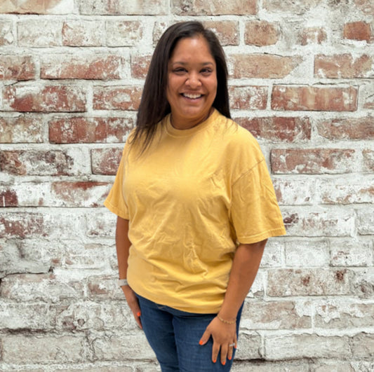 Mustard Comfort Colors Short Sleeve