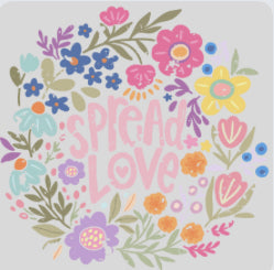 Spread Love Boho DTF Print