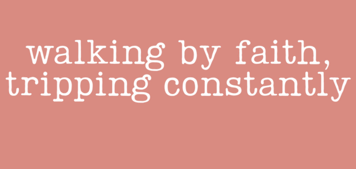 Walking By Faith DTF Print