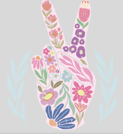 Boho Peace DTF Print