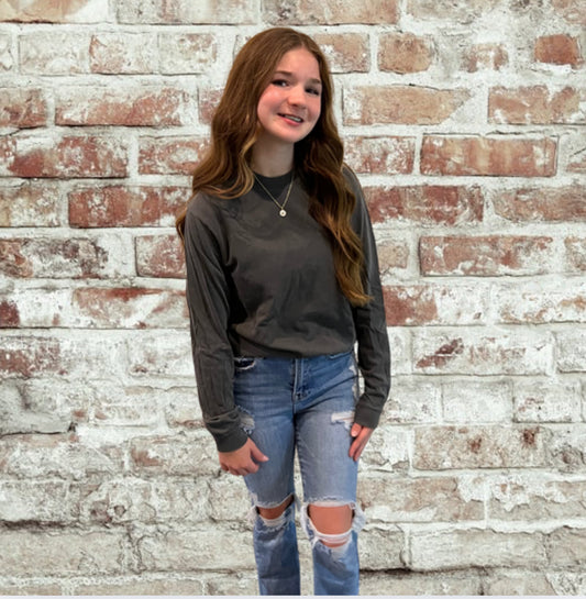 Pepper Comfort Colors Long Sleeve