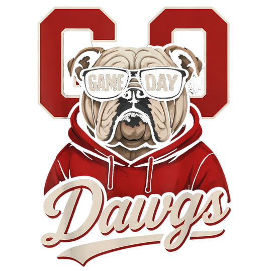 Go Dawgs Gameday DTF Print