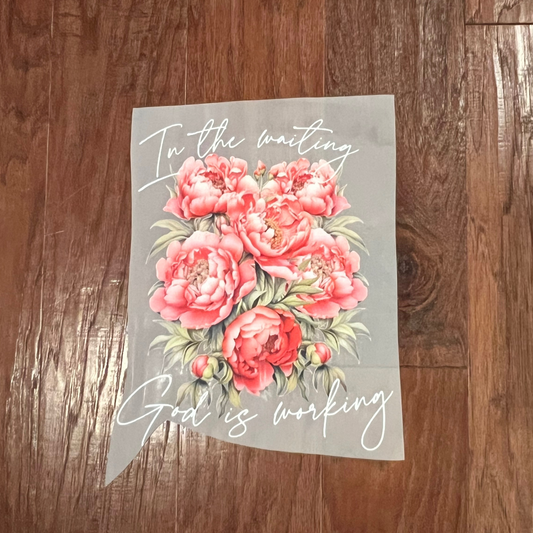 In the Waiting DTF Print