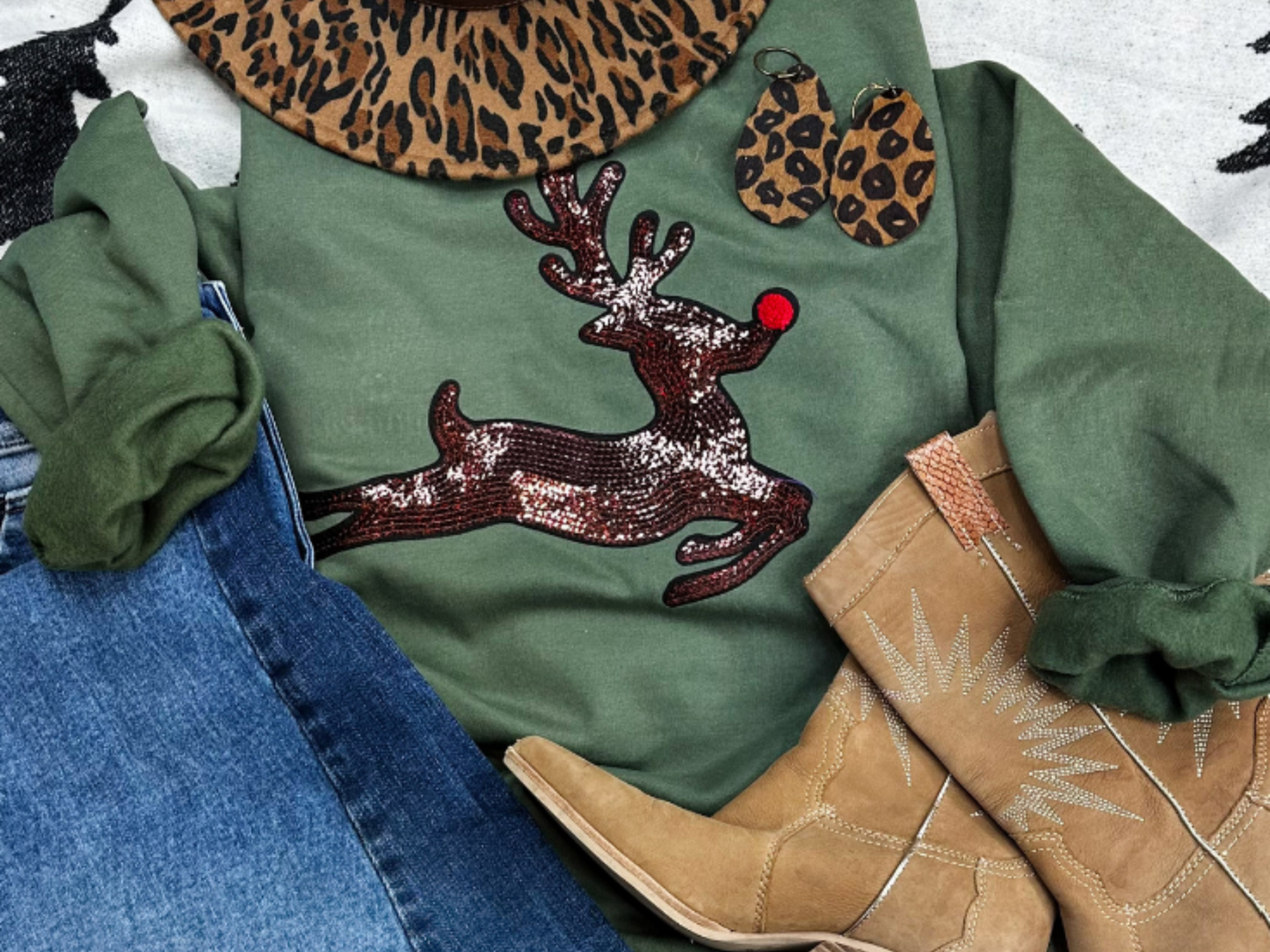 Reindeer Patch Shirt