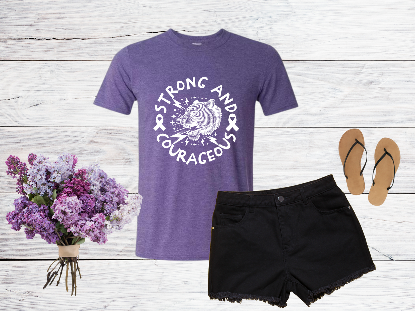 Strong and Courageous T-Shirt