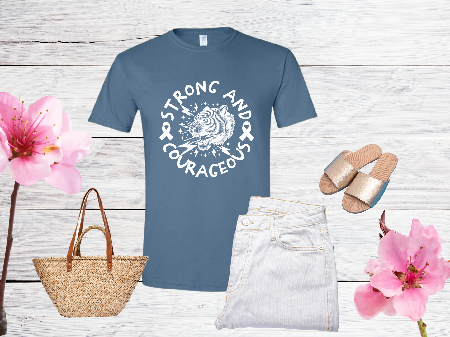 Strong and Courageous T-Shirt