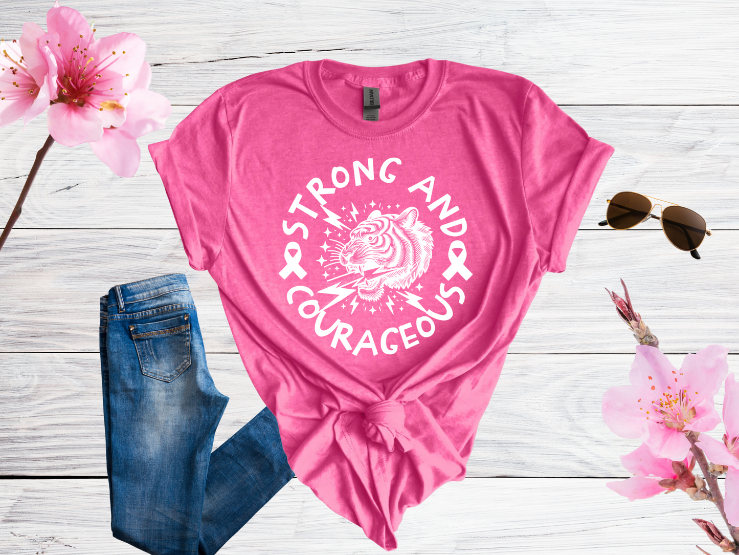 Strong and Courageous T-Shirt