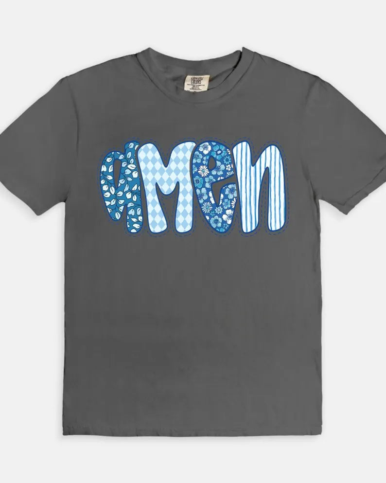 Blues Amen Tee - pepper