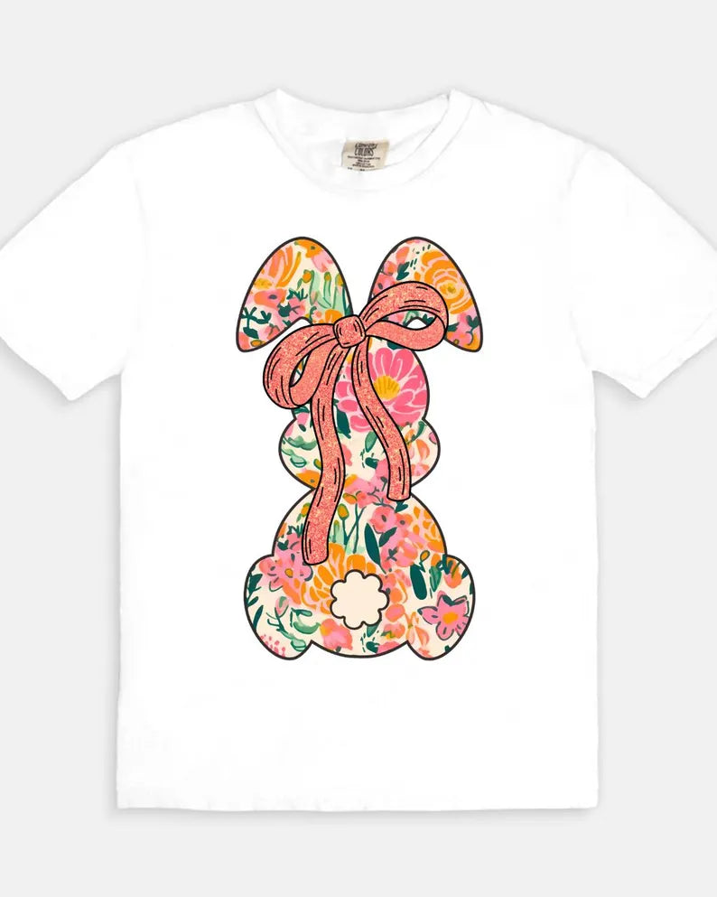 Bunny Please Tee - white