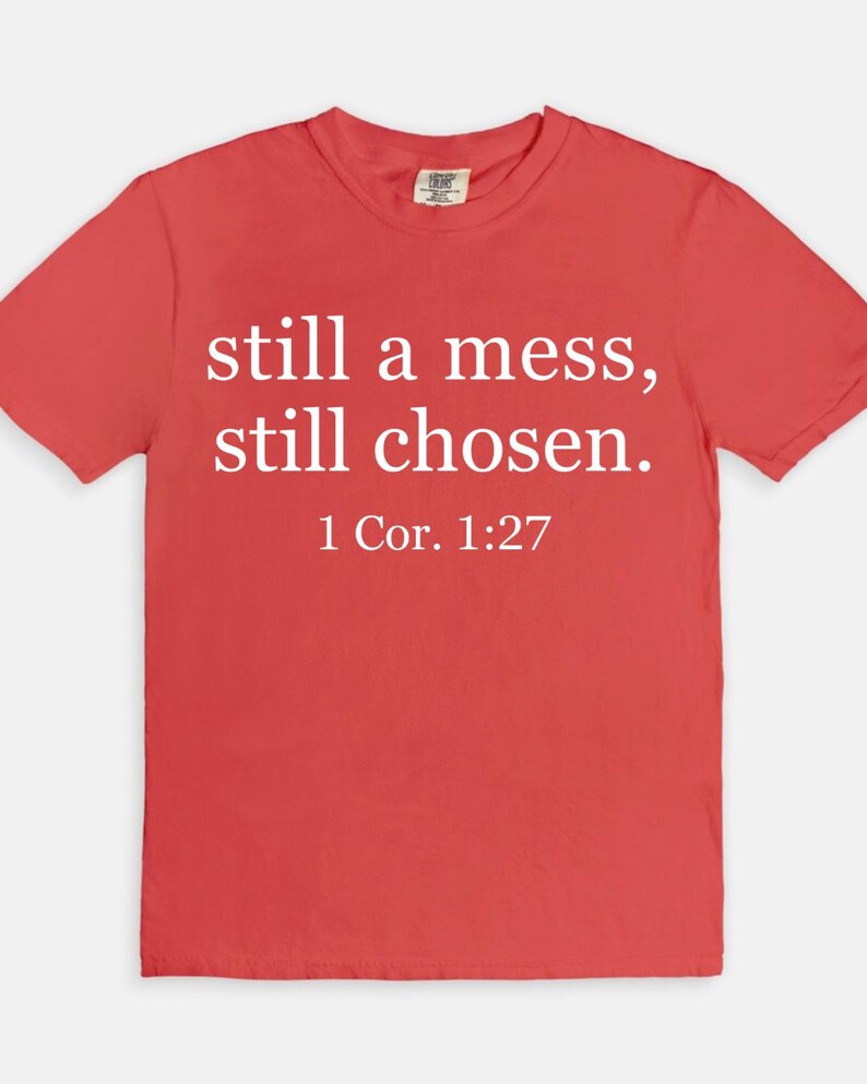 Still a Mess Tee - watermelon