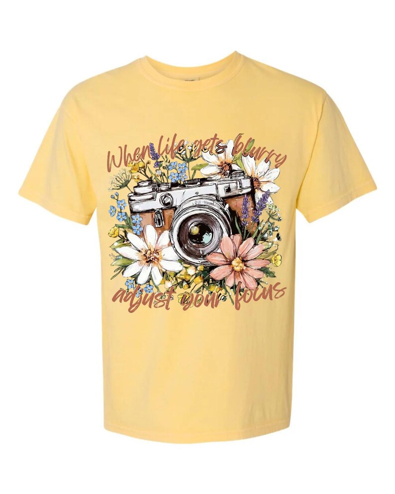 Adjust Your Focus Tee - butter