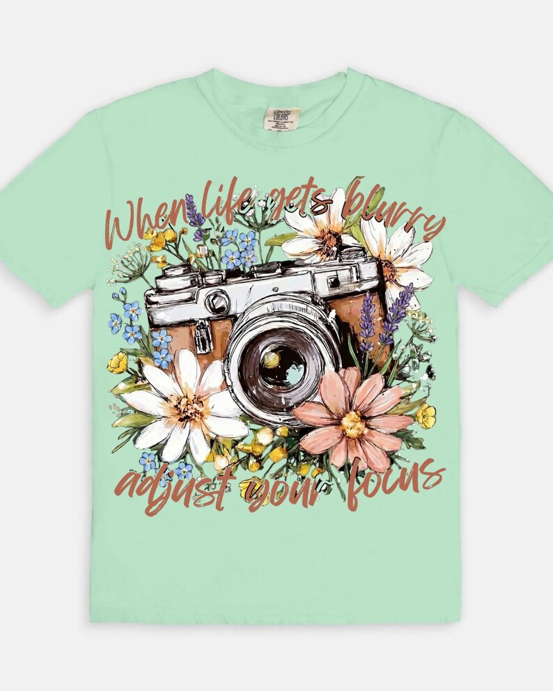 Adjust Your Focus Tee - island reef