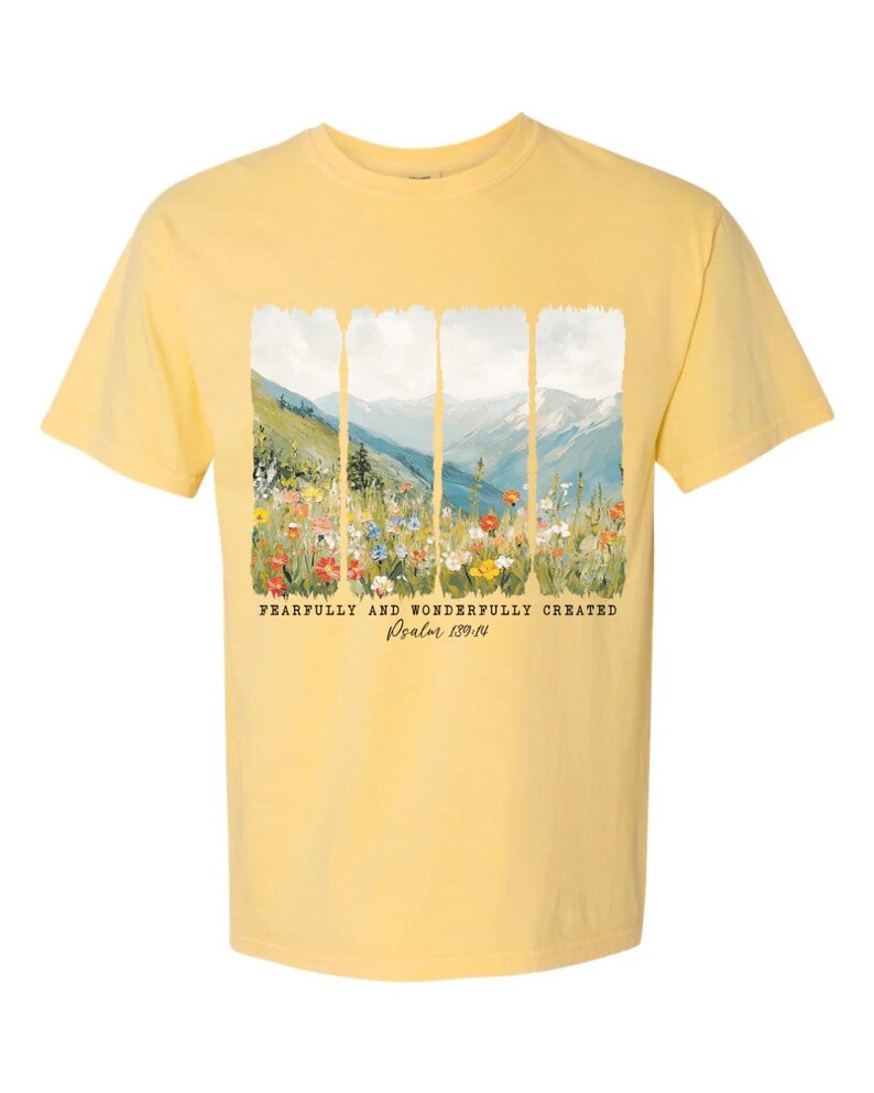 Psalm 139:14 Tee - butter