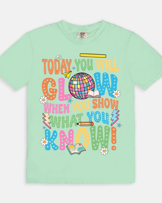 Glow Testing Tee - island reef