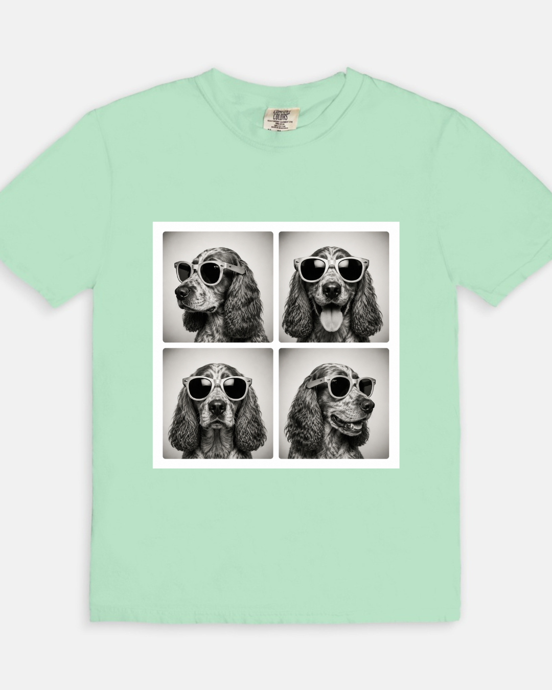 Strike a Pose Poodle Tee - island reef