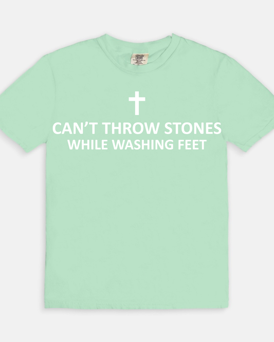 Can't Throw Stones While Washing Feet - island reef