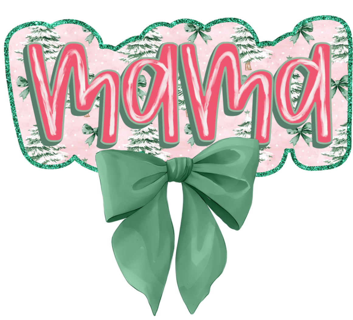 Winter Mama DTF Print