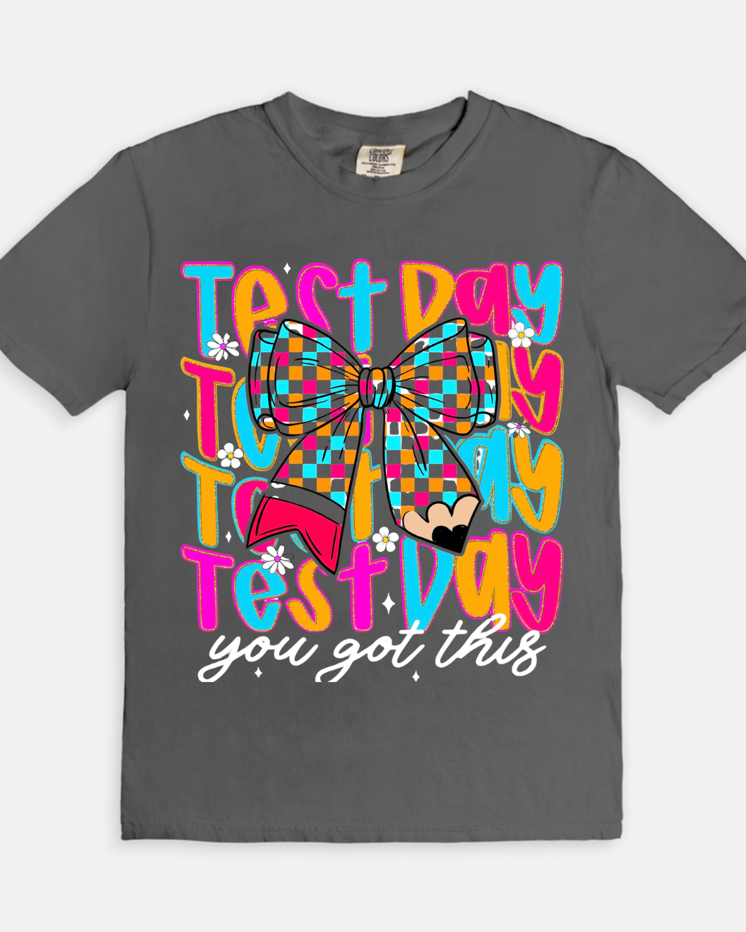 Test Day Tee - pepper