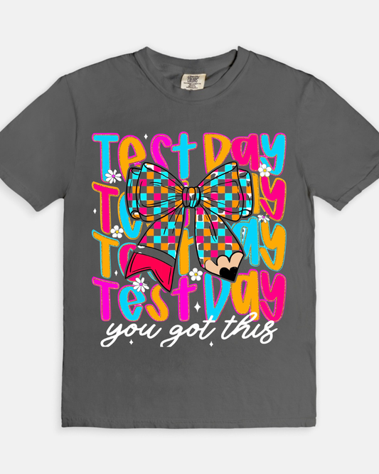Test Day Tee - pepper