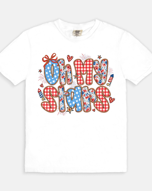 Oh My Stars - white