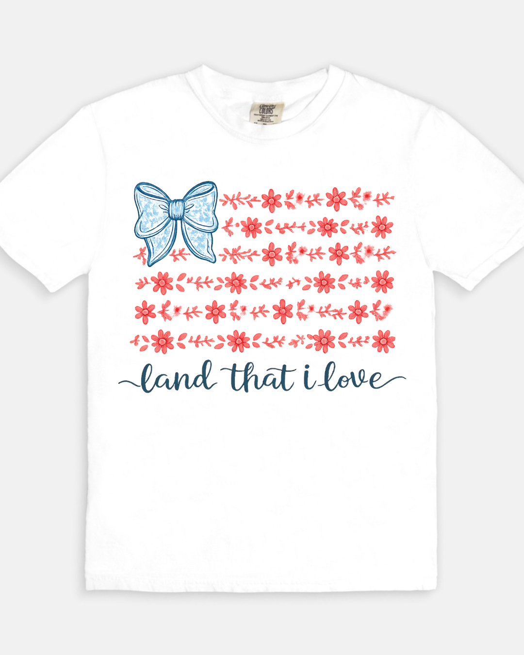 Land That I Love Tee - white