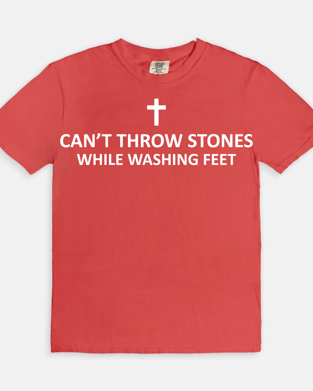 Can't Throw Stones While Washing Feet - watermelon