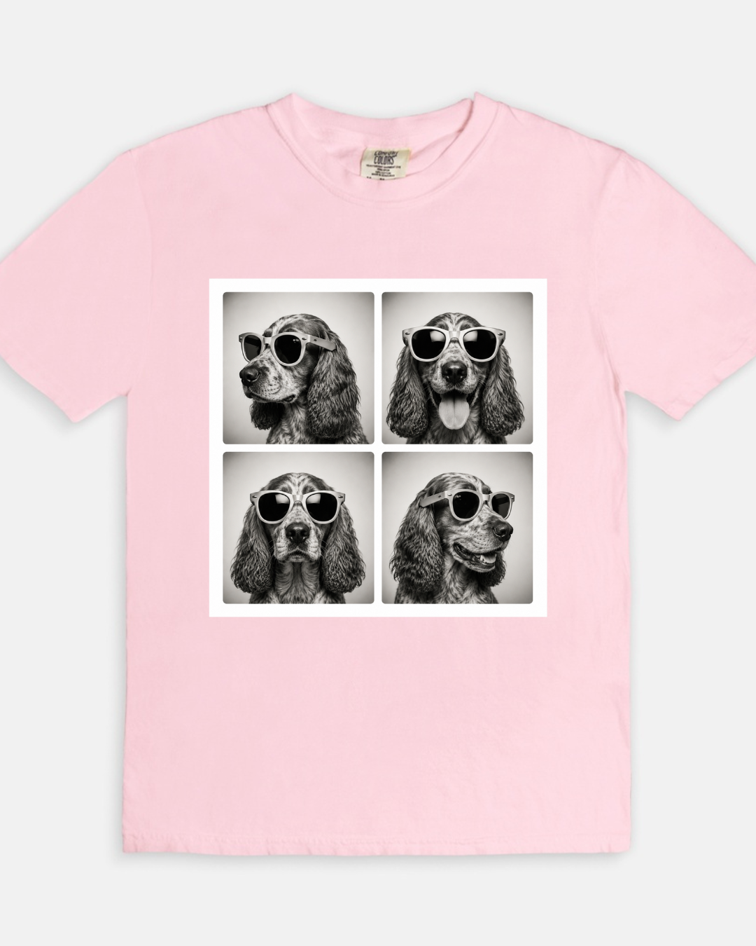 Strike a Pose Poodle Tee - blossom