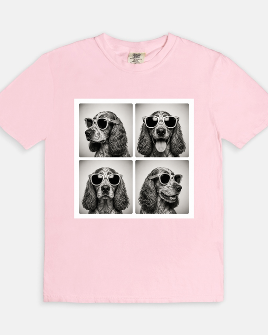 Strike a Pose Poodle Tee - blossom