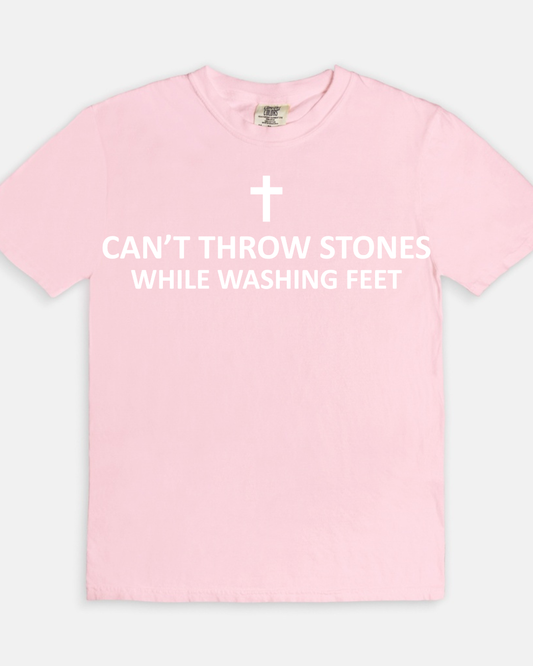 Can't Throw Stones While Washing Feet - blossom