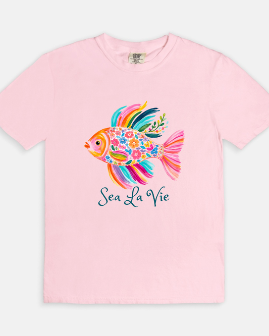 Sea La  Vie Tee - blossom