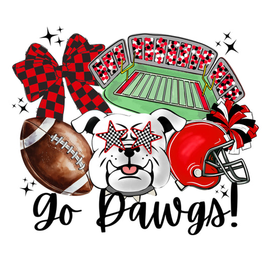 Go Dawgs DTF Print