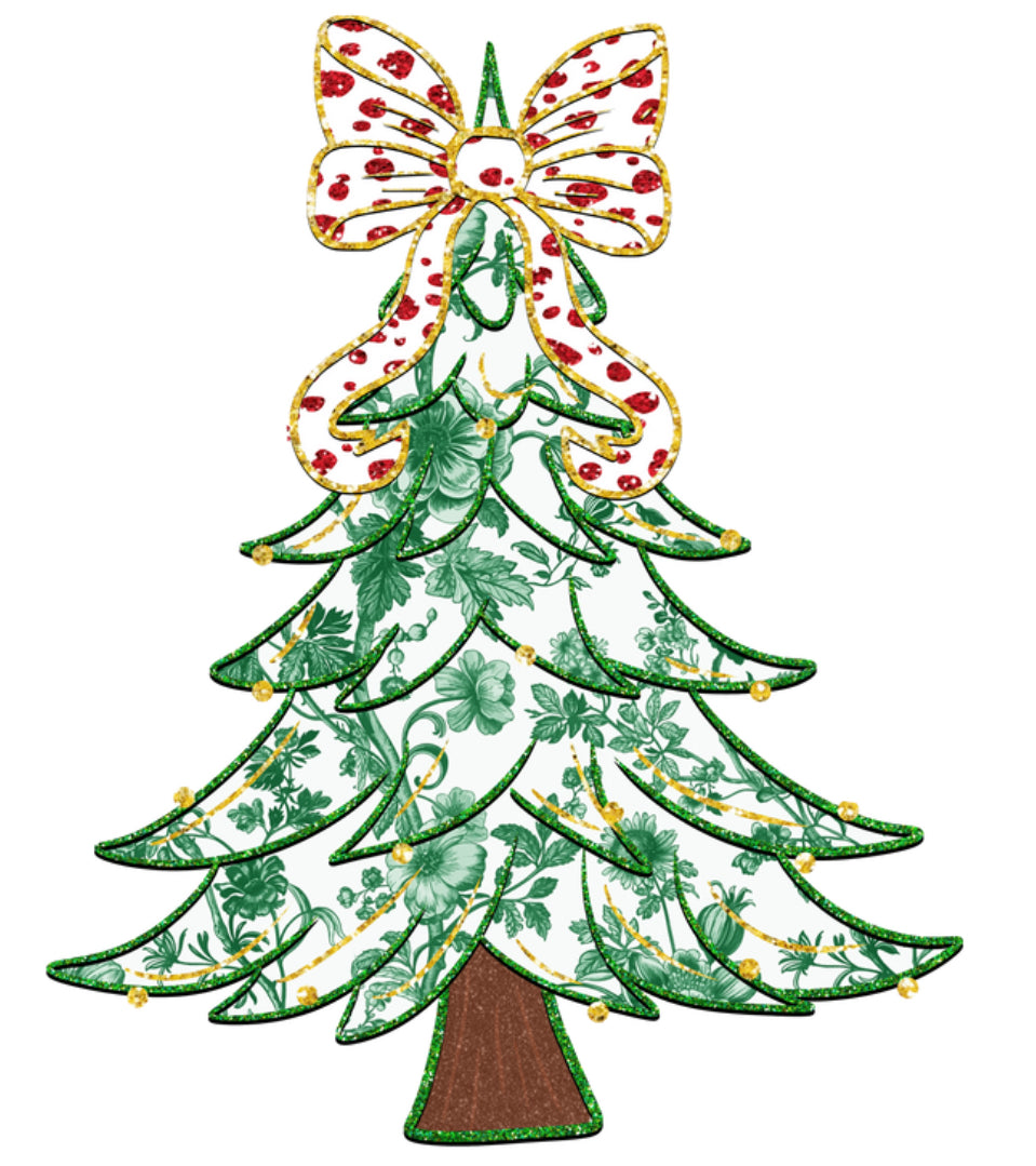 Christmas Tree DTF Print