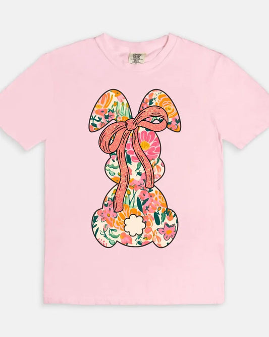 Bunny Please Tee - blossom