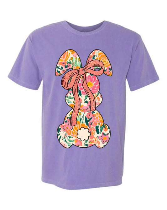 Bunny Please Tee - violet