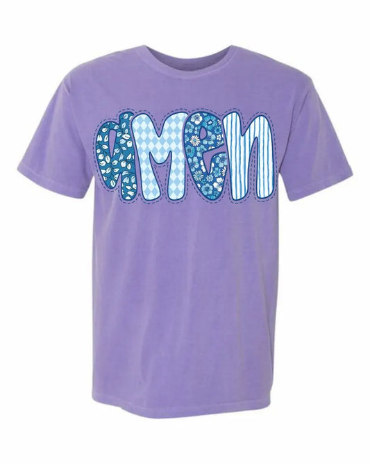 Blues Amen Tee - violet