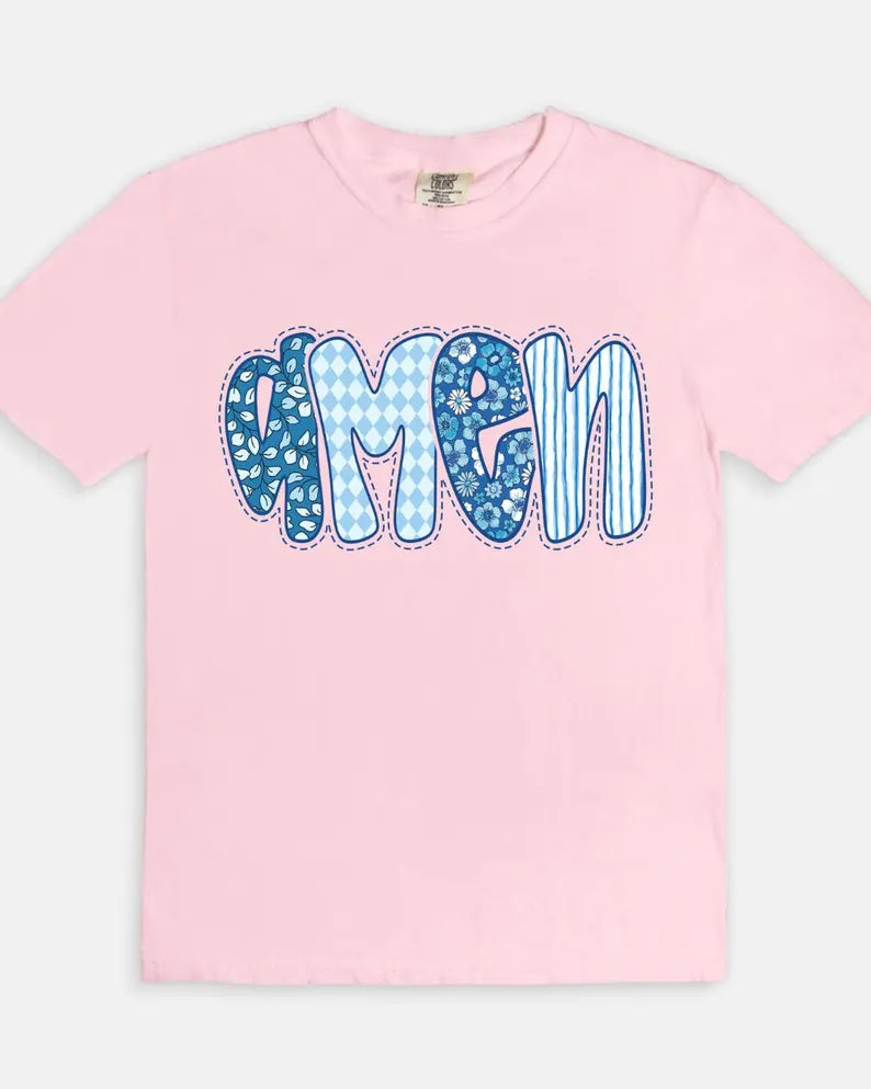 Blues Amen Tee - blossom