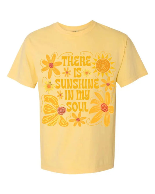 Sunshine in my Soul Tee - butter